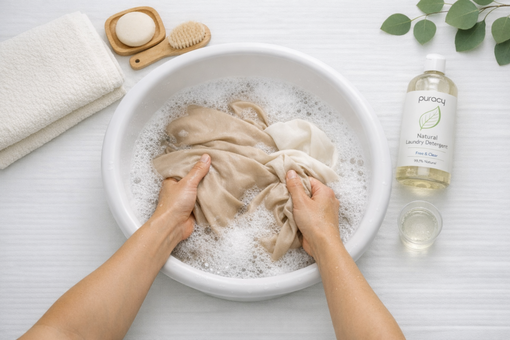 how to wash bamboo pillowcases properly remove oil stains prevent pilling guide