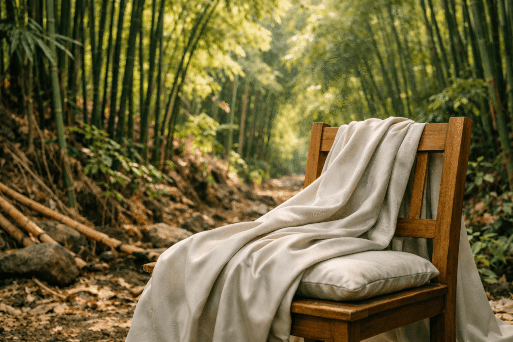 are bamboo sheets eco friendly sustainable bamboo fabric vs cotton environmental impact