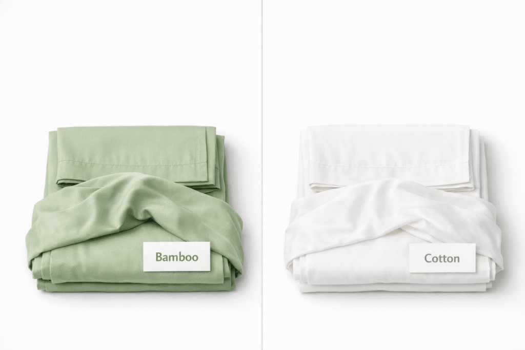 bamboo sheets vs cotton which is better for hot sleepers skin and sleep comparison