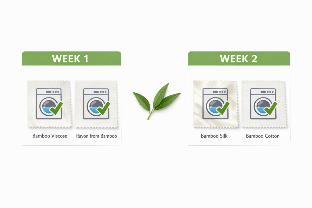 How often to wash bamboo sheets — recommended washing frequency schedule for longevity